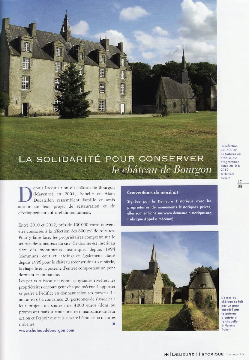 La solidarité pour conserver Bourgon