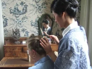 Chignon japonais par Yoko