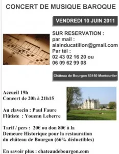 Paul Faure et Youenn Leberre en concert le 10 juin 2011